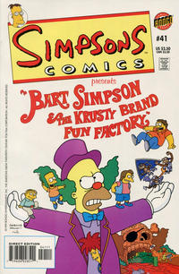Cover Thumbnail for Simpsons Comics (Bongo, 1993 series) #41 [Direct Edition]
