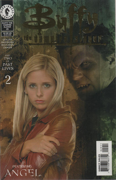 Cover for Buffy the Vampire Slayer (Dark Horse, 1998 series) #29 [Dynamic Forces Gold Foil Logo]