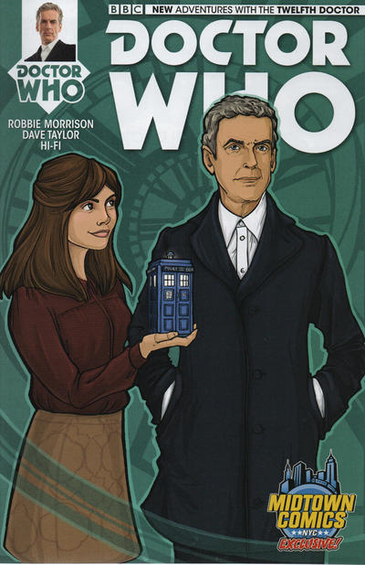 Cover for Doctor Who: The Twelfth Doctor (Titan, 2014 series) #1 [Midtown Comics Variant Cover]