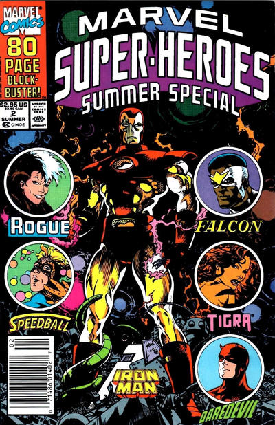 Cover for Marvel Super-Heroes (Marvel, 1990 series) #2 [Newsstand]