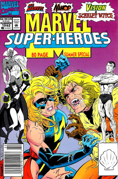 Cover for Marvel Super-Heroes (Marvel, 1990 series) #10 [Newsstand]