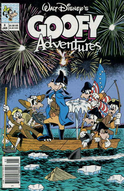Cover for Goofy Adventures (Disney, 1990 series) #8 [Newsstand]