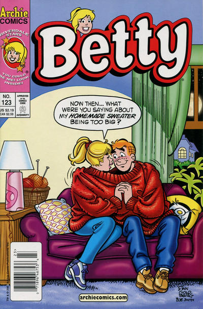 Cover for Betty (Archie, 1992 series) #123 [Newsstand]