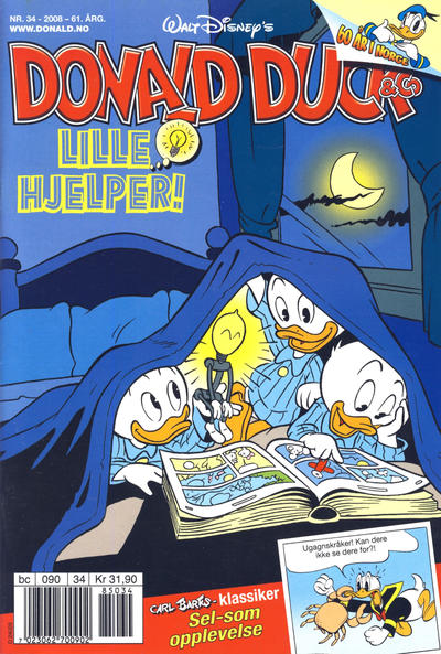 Cover for Donald Duck & Co (Hjemmet / Egmont, 1948 series) #34/2008