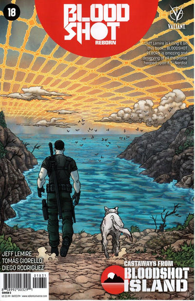 Cover for Bloodshot Reborn (Valiant Entertainment, 2015 series) #18 [Cover C - Andres Guinaldo]