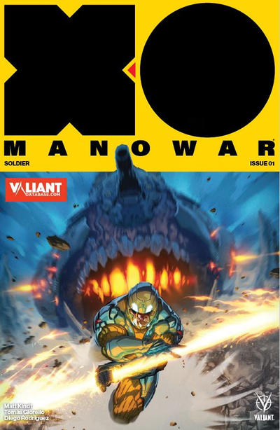 Cover for X-O Manowar (2017) (Valiant Entertainment, 2017 series) #1 [Valiant Database - Philip Tan]