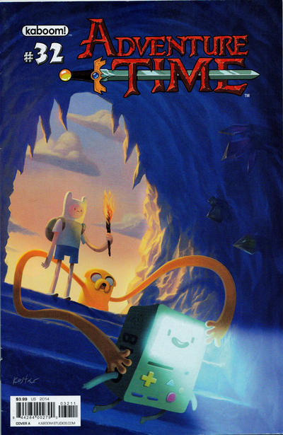 Cover for Adventure Time (Boom! Studios, 2012 series) #32 [Cover A - Kostas Kiriakakis]