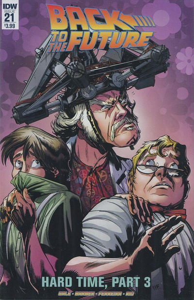 Cover for Back to the Future (IDW, 2015 series) #21