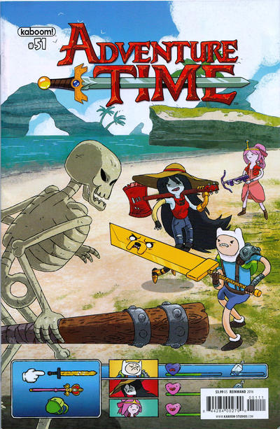 Cover for Adventure Time (Boom! Studios, 2012 series) #51 [Regular Cover]