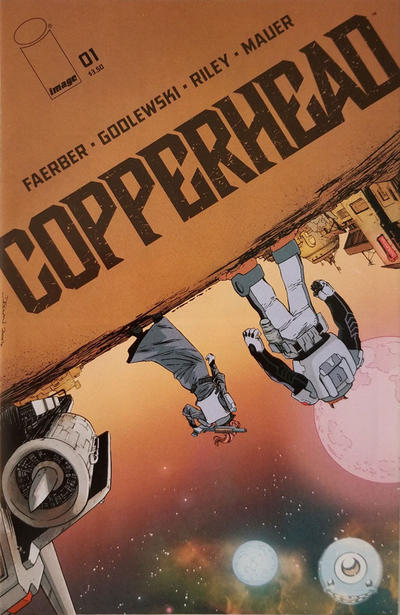 Cover for Copperhead (Image, 2014 series) #1 [Third Eye Comics Variant Cover]