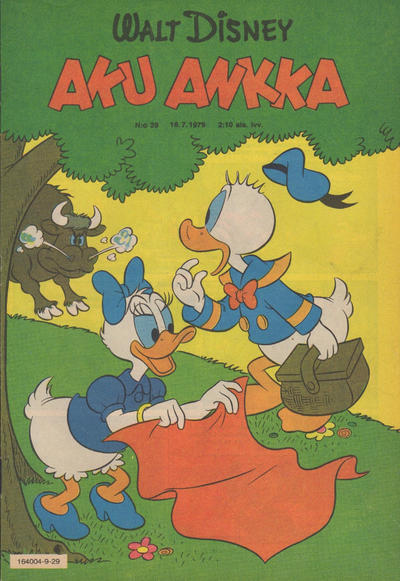Cover for Aku Ankka (Sanoma, 1951 series) #29/1979