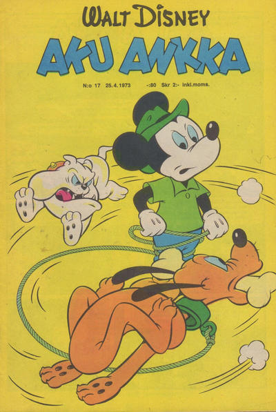 Cover for Aku Ankka (Sanoma, 1951 series) #17/1973