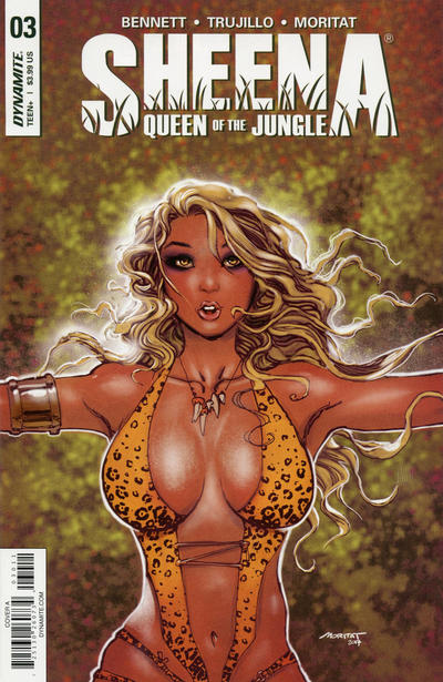 Cover for Sheena Queen of the Jungle (Dynamite Entertainment, 2017 series) #3