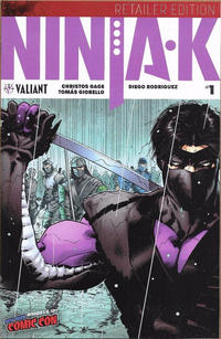 Cover Thumbnail for Ninja-K (Valiant Entertainment, 2017 series) #1 [New York Comic Con - Trevor Hairsine]
