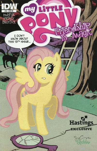 Cover for My Little Pony: Friendship Is Magic (IDW, 2012 series) #13 [Cover RE - Hastings Exclusive - Sina Grace]