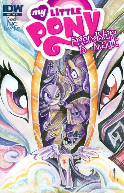 Cover for My Little Pony: Friendship Is Magic (IDW, 2012 series) #18 [Cover RI - Sara Richard]