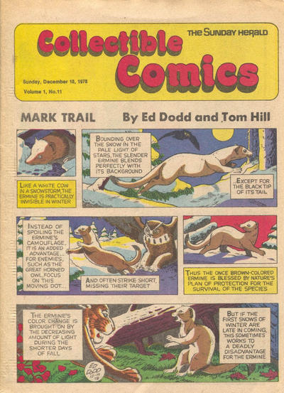 Cover for The Sunday Herald Collectible Comics (Chicago Daily Herald, 1978 series) #v1#11
