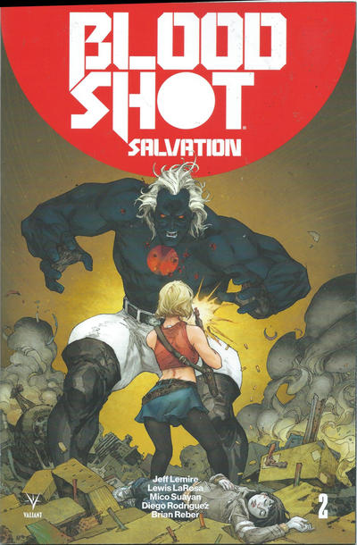 Cover for Bloodshot Salvation (Valiant Entertainment, 2017 series) #2 [Cover A - Kenneth Rocafort]