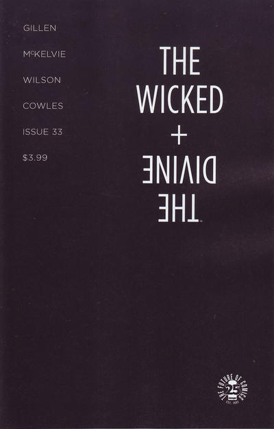 Cover for The Wicked + The Divine (Image, 2014 series) #33 [Cover A]