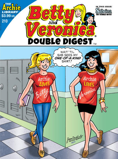 Cover for Betty & Veronica (Jumbo Comics) Double Digest (Archie, 1987 series) #210