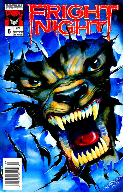 Cover for Fright Night (Now, 1988 series) #6 [Newsstand]