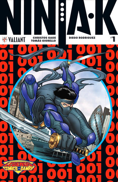 Cover for Ninja-K (Valiant Entertainment, 2017 series) #1 [Legends Comics & Games - Sorah Suhng]