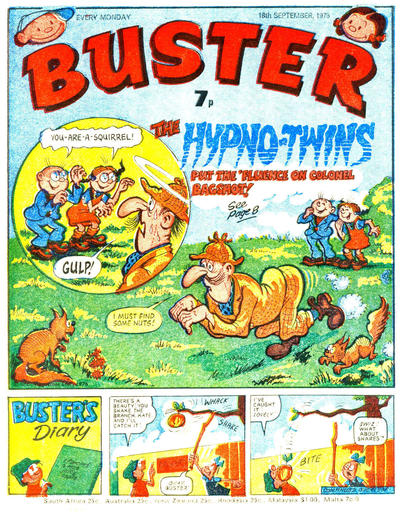 Cover for Buster (IPC, 1960 series) #18 September 1976 [827]