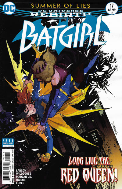 Cover for Batgirl (DC, 2016 series) #17 [Dan Mora Cover]