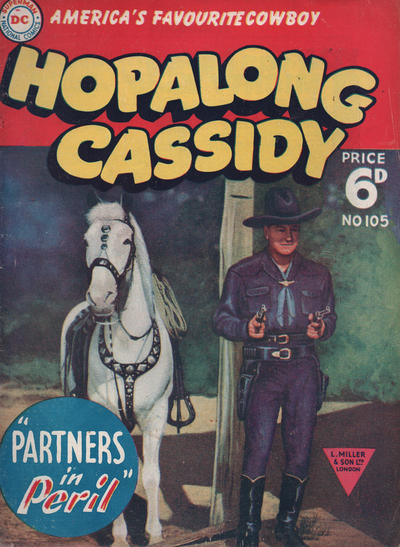 Cover for Hopalong Cassidy Comic (L. Miller & Son, 1950 series) #105