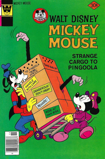 Cover for Mickey Mouse (Western, 1962 series) #177 [Whitman]