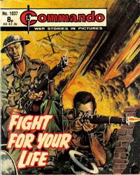 Cover Thumbnail for Commando (D.C. Thomson, 1961 series) #1037