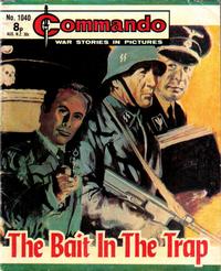Cover Thumbnail for Commando (D.C. Thomson, 1961 series) #1040