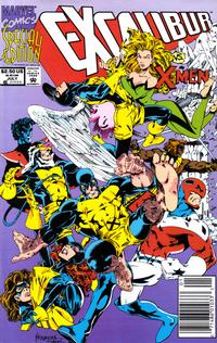 Cover Thumbnail for Excalibur: XX Crossing (Marvel, 1992 series) [Newsstand]