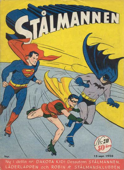 Cover for Stålmannen (Centerförlaget, 1949 series) #20/1950