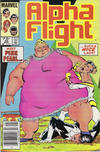 Cover Thumbnail for Alpha Flight (1983 series) #22 [Canadian]