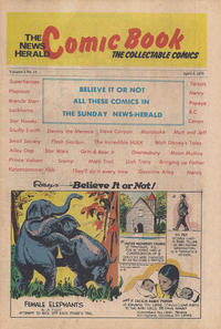 Cover Thumbnail for The News Herald Comic Book the Collectable Comics (Lake County News Herald, 1978 series) #v2#14