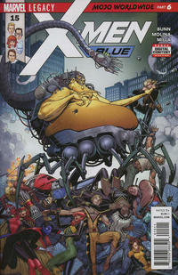 Cover Thumbnail for X-Men: Blue (Marvel, 2017 series) #15