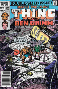 Cover Thumbnail for Marvel Two-in-One (Marvel, 1974 series) #100 [Canadian]