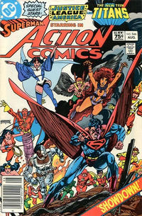 Cover for Action Comics (DC, 1938 series) #546 [Canadian]