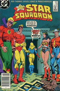 Cover for All-Star Squadron (DC, 1981 series) #45 [Canadian]