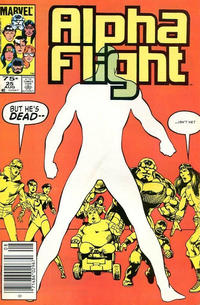 Cover Thumbnail for Alpha Flight (Marvel, 1983 series) #25 [Canadian]