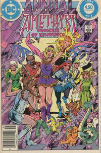 Cover Thumbnail for Amethyst Annual (DC, 1984 series) #1 [Canadian]