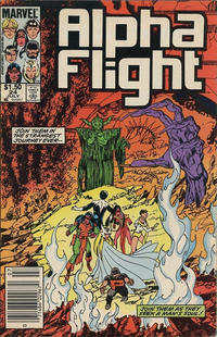 Cover for Alpha Flight (Marvel, 1983 series) #24 [Canadian]
