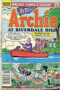 Cover for Archie at Riverdale High (Archie, 1972 series) #110 [Canadian]