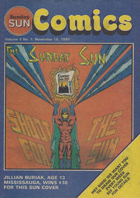 Cover Thumbnail for Sunday Sun Comics (Toronto Sun, 1977 series) #v5#1