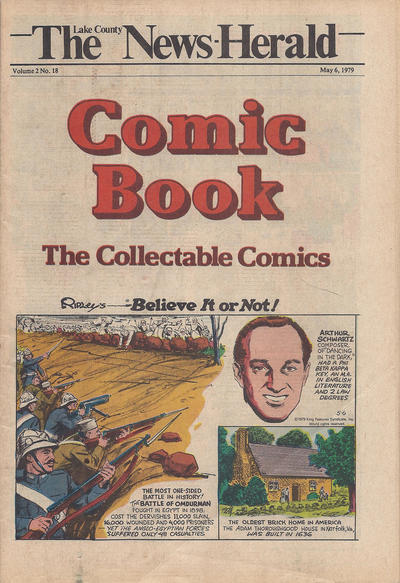 Cover for The News Herald Comic Book the Collectable Comics (Lake County News Herald, 1978 series) #v2#18