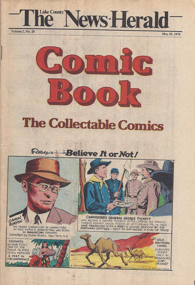 Cover for The News Herald Comic Book the Collectable Comics (Lake County News Herald, 1978 series) #v2#20