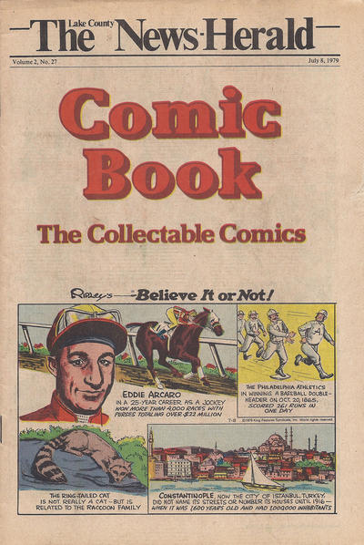 Cover for The News Herald Comic Book the Collectable Comics (Lake County News Herald, 1978 series) #v2#27