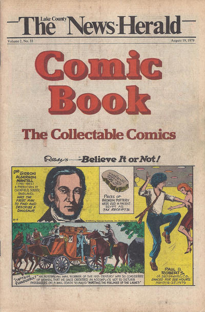 Cover for The News Herald Comic Book the Collectable Comics (Lake County News Herald, 1978 series) #v2#33
