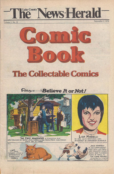 Cover for The News Herald Comic Book the Collectable Comics (Lake County News Herald, 1978 series) #v2#35